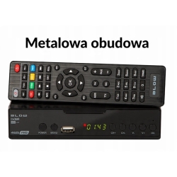 Tuner telewizji naziemnej DVB-T/C Hevc H.265 10bit Cabletech URZ0336C