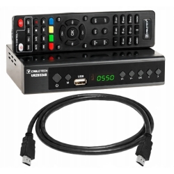 Tuner telewizji naziemnej DVB-T/C Hevc H.265 10bit Cabletech URZ0336C