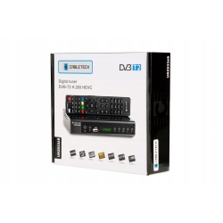 Tuner telewizji naziemnej DVB-T/C Hevc H.265 10bit Cabletech URZ0336C