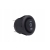 Przełącznik włącznik czarny okrągły 12/230V 6A BU03 AMIO-02463
