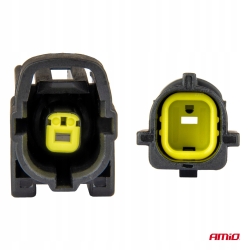 Złącze elektryczne wodoodporne zestaw 1 PIN 2.2mm AMIO-04345