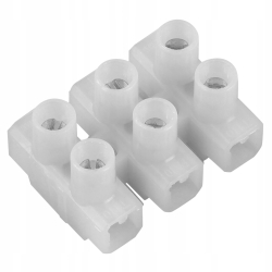 Puszka okrągła instalacyjna IP66 + złącze 3 torowe 55 x 45 x 40 mm LXZE50