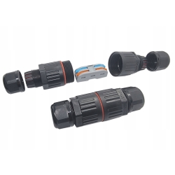 Wodoodporna mufa kablowa Złączka hermetyczna CDF-200/3 2PIN (012595-AK)