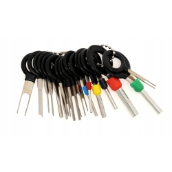 Zestaw kluczy wyjmaki do pinów konektorów Kraft&Dele KD1133 18 sztuk