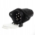 Gniazdo przyczepy 7 PIN typ S 24V TIR AMIO-03223