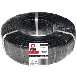 PESZEL SAMOCHODOWY V20 RURA KARBOWANA PP 12/8 mm 100m przeciety