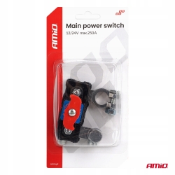 Główny wyłącznik prądu hebel akumulatora 12V 24V 250A AMIO-04831