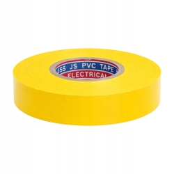 Taśma Izolacyjna Żółta Mocna 16mmx30m PVC Wodoodporna