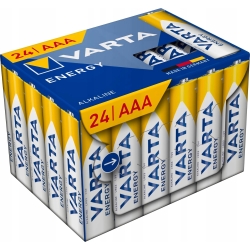 Bateria alkaiczna VARTA LR03 AAA Energy Cube Pack 24szt./box