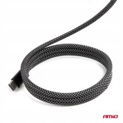 Kabel USB magnetyczny USB-C – USB-C 60W 100cm AMIO-04840