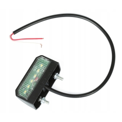 Lamka LED podświetlenie tablicy rejestracyjnej 12/24V (IN414)