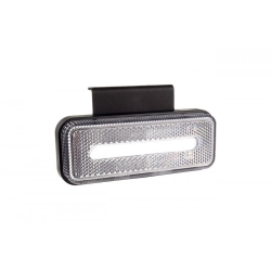 Lampa lampka obrysowa LED obrysówka AMiO OM-02-W prostokątna, biała