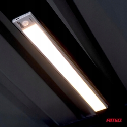 Bezprzewodowa lampa LED z czujnikiem ruchu 1500mAh USB-C 40cm (BATT) AMIO