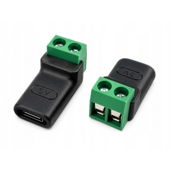 Gniazdo redukcja przejściówka USB-C z szybkozłączem na przewody 2pin