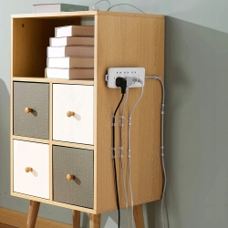 10x ORGANIZER DO KABLI KLIPS UCHWYT ZACZEP 3M
