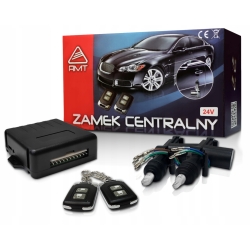 Zamek centralny 24V z pilotami AMT DLS600A1 24V ZESTAW
