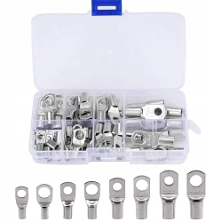 Zaciskarka Eurokomp E6080 6-50 mm² z 60 zakończeniami końcówkami oczkowymi