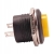 Przycisk Chwilowy Monostabilny R13-507 250V 3A 16mm Żółty Okrągły RESET