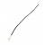 Kabel z konektorem żeńskim 6.3mm w osłonie czarny