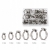 Zestaw 60 metalowych opasek zaciskowych (014457-AK)