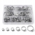 Zestaw 60 metalowych opasek zaciskowych (014457-AK)