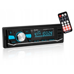 Radio samochodowe Bluetec BM202 Bluetooth 2x USB AUX MP3 mikrofon pilot