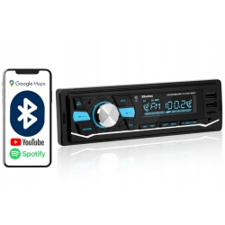 Radio samochodowe Bluetec BM202 Bluetooth 2x USB AUX MP3 mikrofon pilot