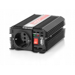 Przetwornica 12V/230V V400/200W USB BLOW (4382#)