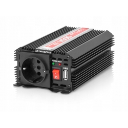 Przetwornica 12V/230V V600/300W USB BLOW (5871#)