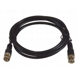 Kabel przewód wtyk BNC - BNC 1,0m 75Ohm (1297)