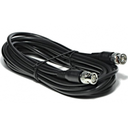 Kabel przewód wtyk BNC - BNC 1,0m 75Ohm (1297)