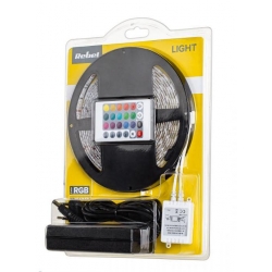 Zestaw oświetleniowy TAŚMA LED RGB pilot zasilacz