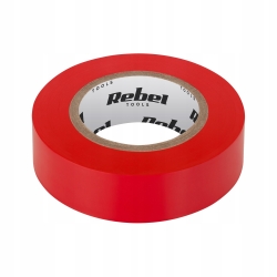 Taśma izolacyjna REBEL 0,13mm 19 mm 18m czerwona