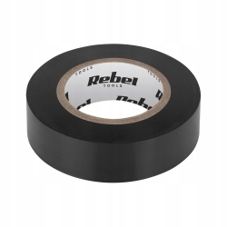Taśma izolacyjna REBEL 0,13mm 19 mm 18m czarna