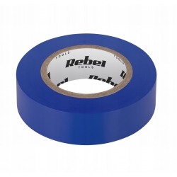 Taśma izolacyjna REBEL 0,13mm 19 mm 18m niebieska