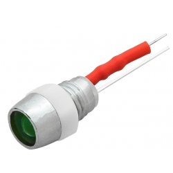 DIODA LED 5mm (12V ZIELONA kontrolka) (2510#)
