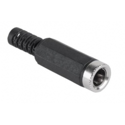 Gniazdo DC 2.1/5.5 na kabel (GNI0111-1)
