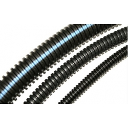 Rura karbowana peszel twardy 13/9 mm przecięty 1m/b Rura karbowana peszel twardy 13/9 mm przecięty 1m/b