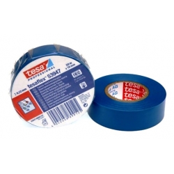 Taśma izolacyjna Tesa PCV 53947 19mm 20m niebieska Taśma izolacyjna Tesa PCV 53947 19mm 20m niebieska