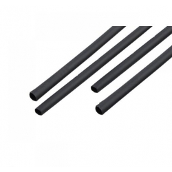 Rurki termokurczliwe 5,0 mm-1m czarne Rurki termokurczliwe 5,0 mm-1m czarne