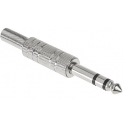 Wtyk Jack 6.3 stereo metal-grawerka (WTY0020)