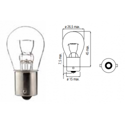 Żarówka 12V/21W P21W BA15S BOSMA 1529