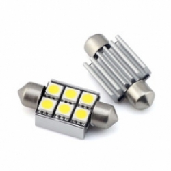Żarówka samoch. LED C5W 6 SMD 5050 CAN BUS 36mm