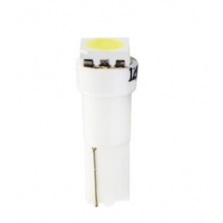 Żarówka T5 R5 LED W2W W1,2W 1 SMD 5050 biała