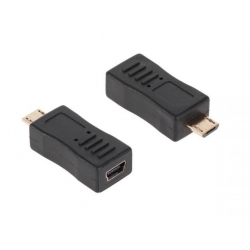 Redukcja przejściówka gniazdo USB mini - wtyk USB