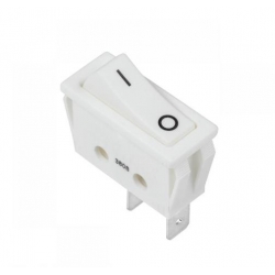 Przełącznik kołyskowy biały C5N 01 16A/250V