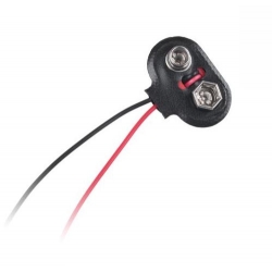Złącze zasilania zatrzask DC gniazdo baterii 9V -T