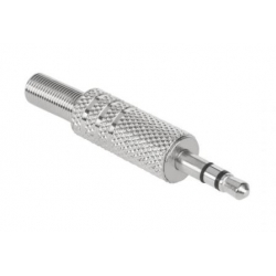 Wtyk Jack 3.5 stereo metalowy (WTY0011)