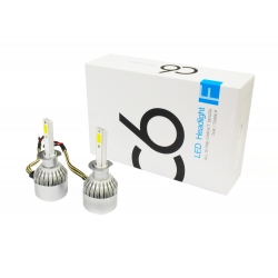 Żarówki LED H1 Zestaw 72W 7600lm COB - 2szt Żarówki LED H1 Zestaw 72W 7600lm COB - 2szt