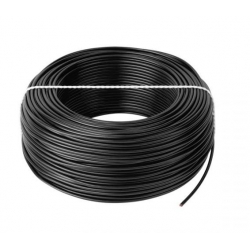Przewód kabel elektryczny LGY linka 1x0,35mm czarny 100m